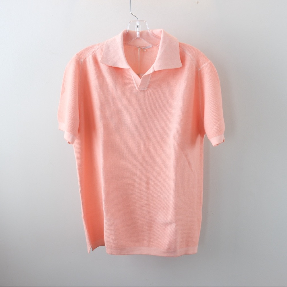 Men's Peach Polo Shirt